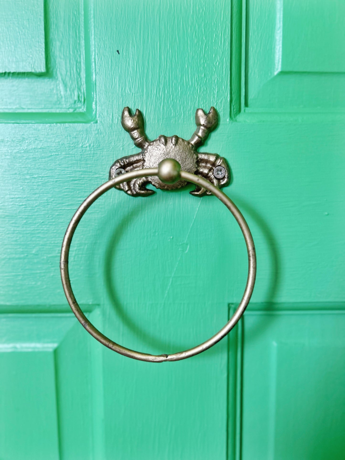 CRAB TOWEL RING